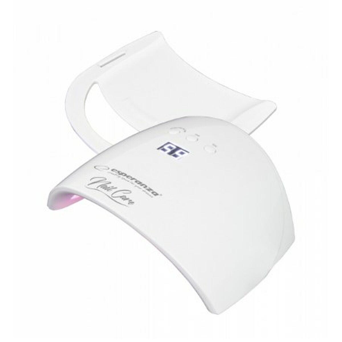 Asciuga Smalto Esperanza EBN006 Bianco Rosa 48 W