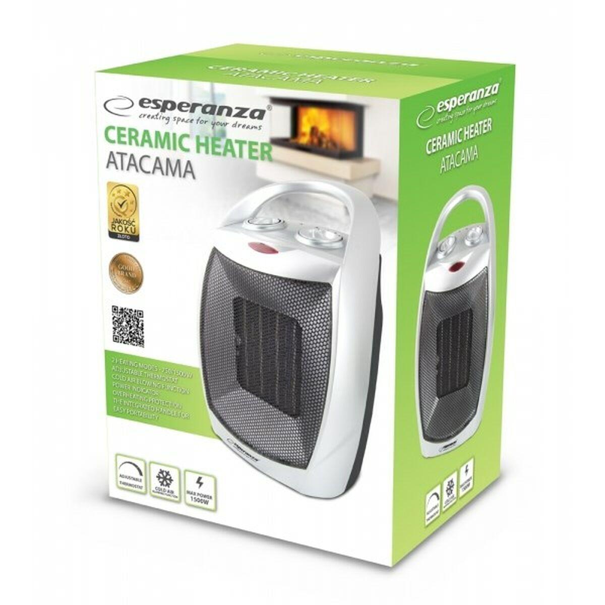 Termoventilatore Portatile Esperanza EHH006 Nero 1500 W 1 Pezzi