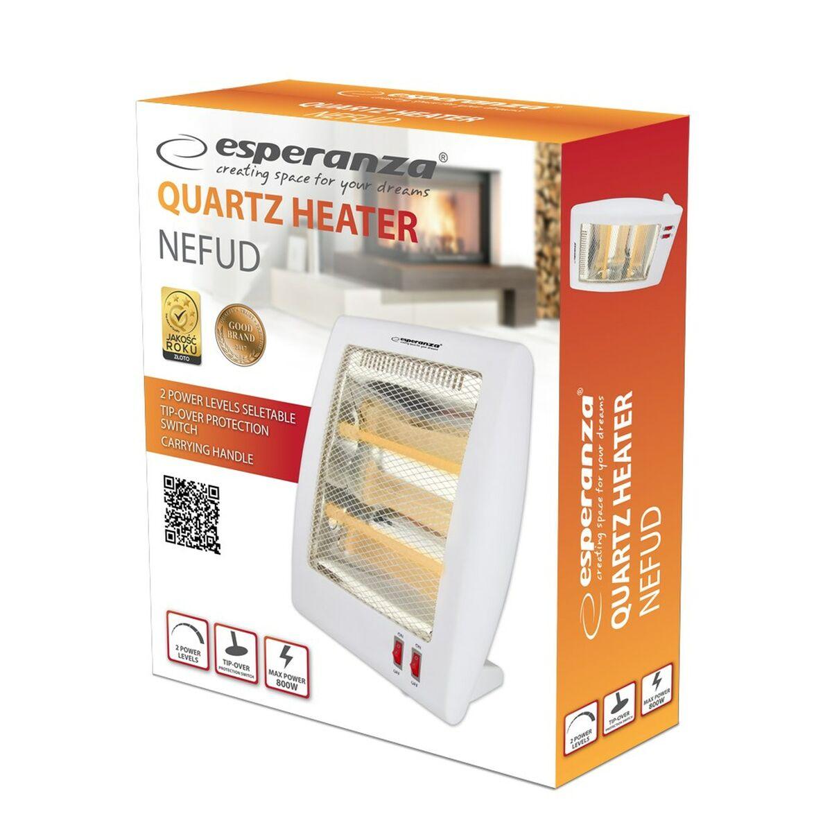 Riscaldamento Esperanza EHH010 Bianco 800 W