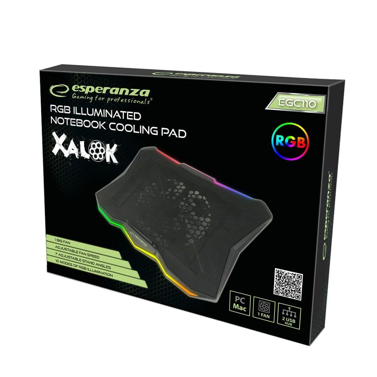 Base di Raffreddamento per PC Portatile Esperanza EGC110