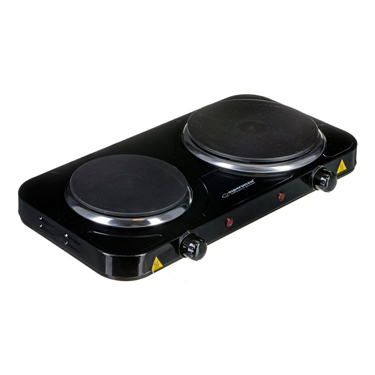 Cooker elettrico Yellowstone 1500W + 1000W Nero EKH014K