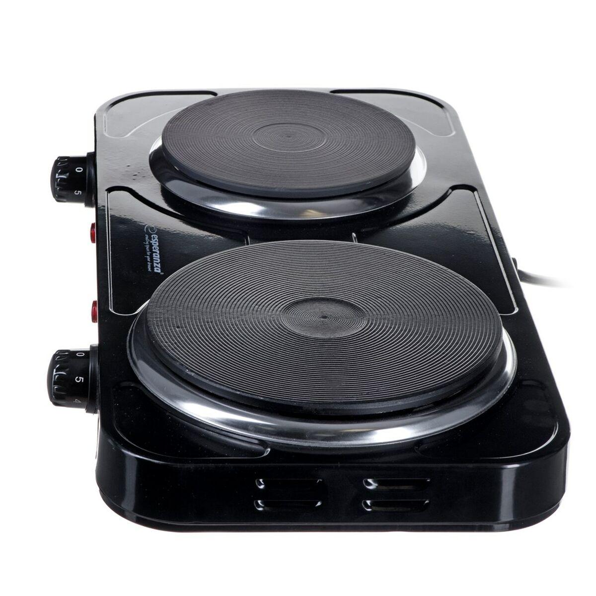 Cooker elettrico Yellowstone 1500W + 1000W Nero EKH014K
