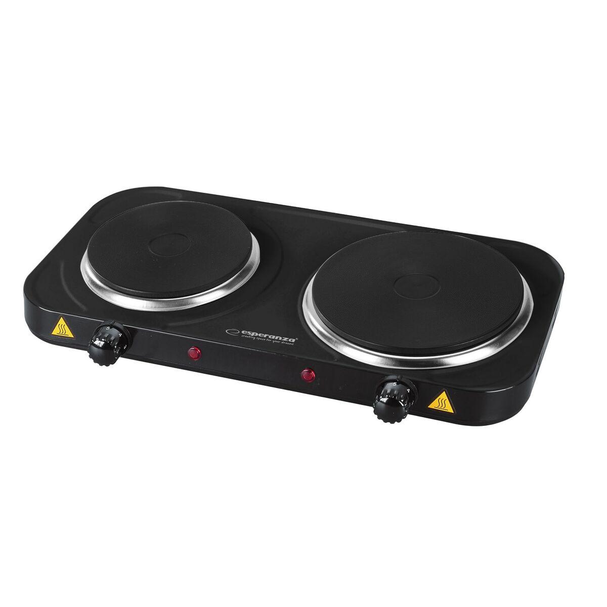 Cooker elettrico Yellowstone 1500W + 1000W Nero EKH014K
