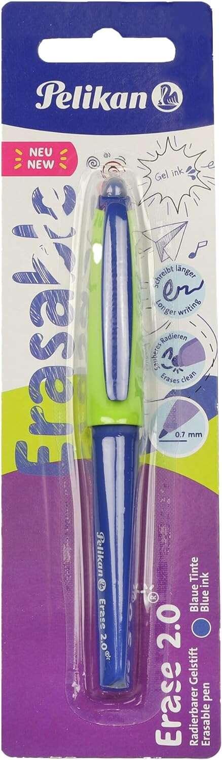 Penna a sfera Pelikan Roller Erase 2.0 - Impugnatura ergonomica anti-fatica - Inchiostro a lunga durata - Corpo dello stesso co