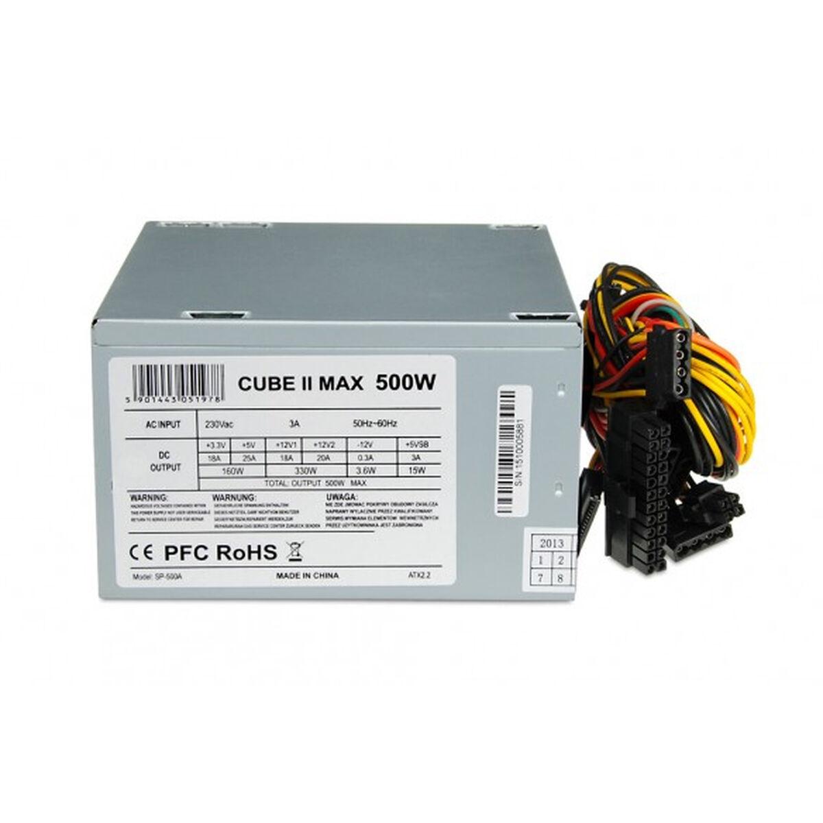 Fonte di alimentazione ibox cube ii 500 w atx