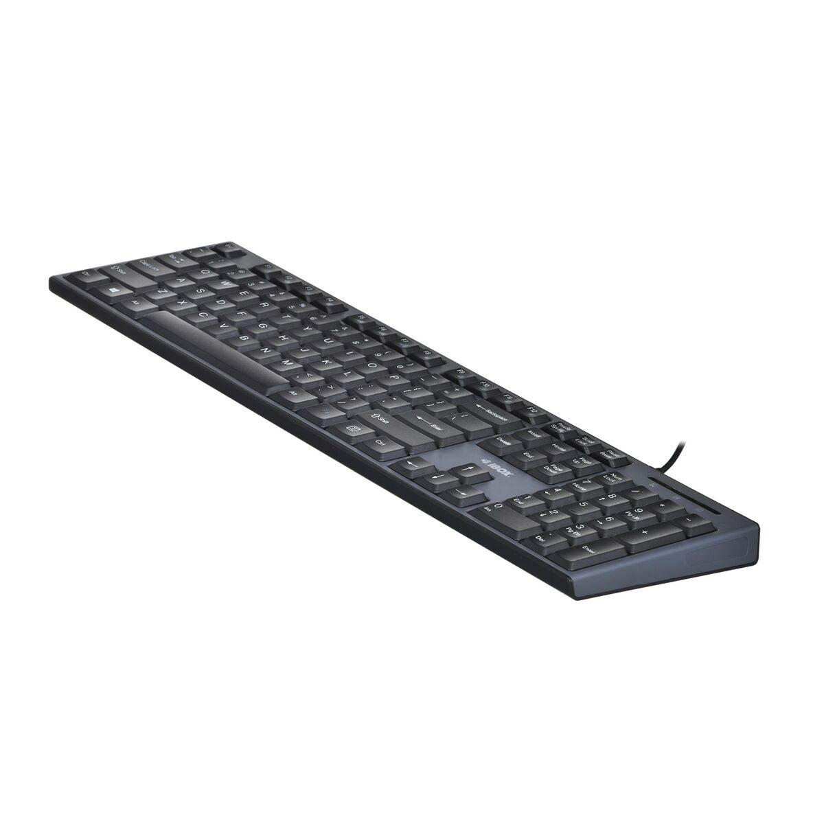 Tastiera e Mouse Ibox Ikms606 Qwerty US NERO QWERTY