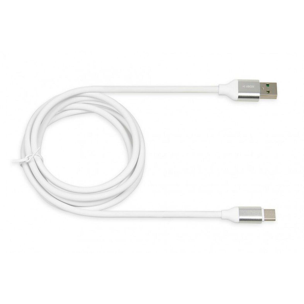 Cavo da USB-C A USB IBOX IKUMTCWQC Bianco 1,5 m