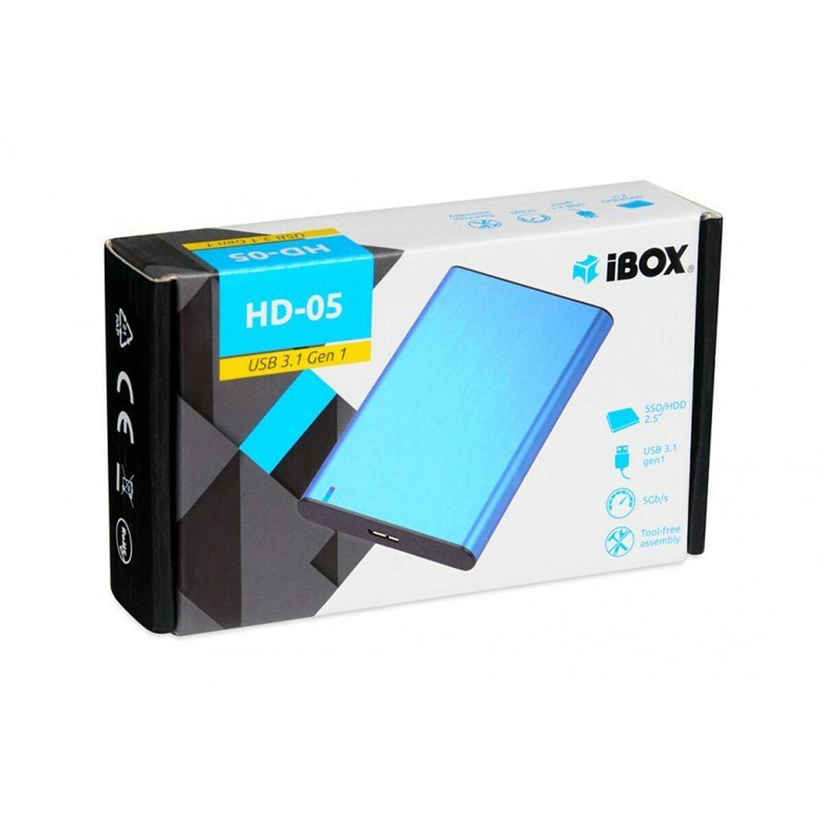 Scatola Esterna Ibox HD-05 Azzurro 2.5"