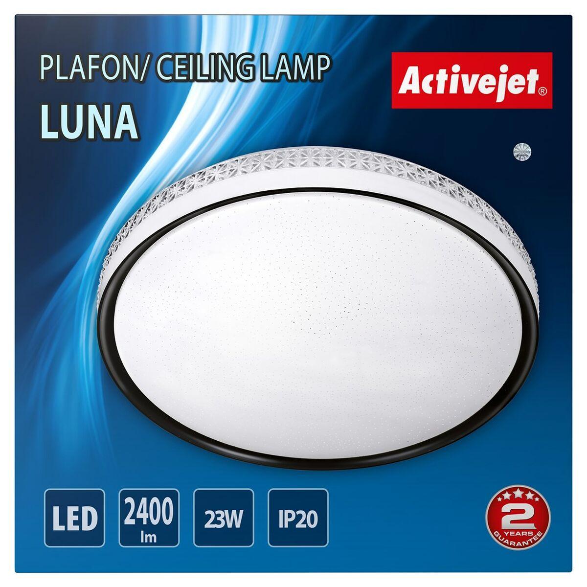 Lampadario Activejet PlafÃƒÂ³n LED Activejet AJE-LUNA Bianco 23 W
