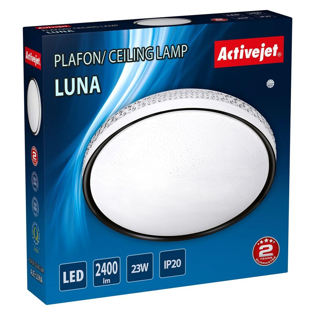 Lampadario Activejet PlafÃƒÂ³n LED Activejet AJE-LUNA Bianco 23 W