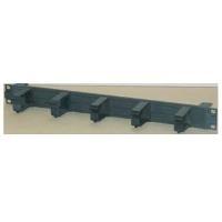 Apra Group apraNET - Piastra guidacavo per quadro elettrico - Nero RAL 9005 - 1U - 483 cm (19") (21-3145-80)