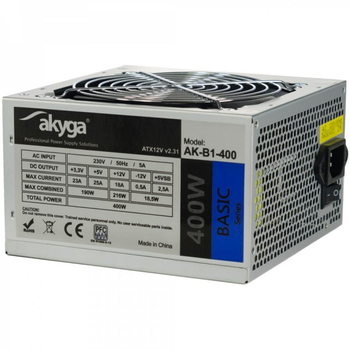 Akyga Basic Series AK-B1-400 StrÃƒÂ¸mforsyning 400Watt