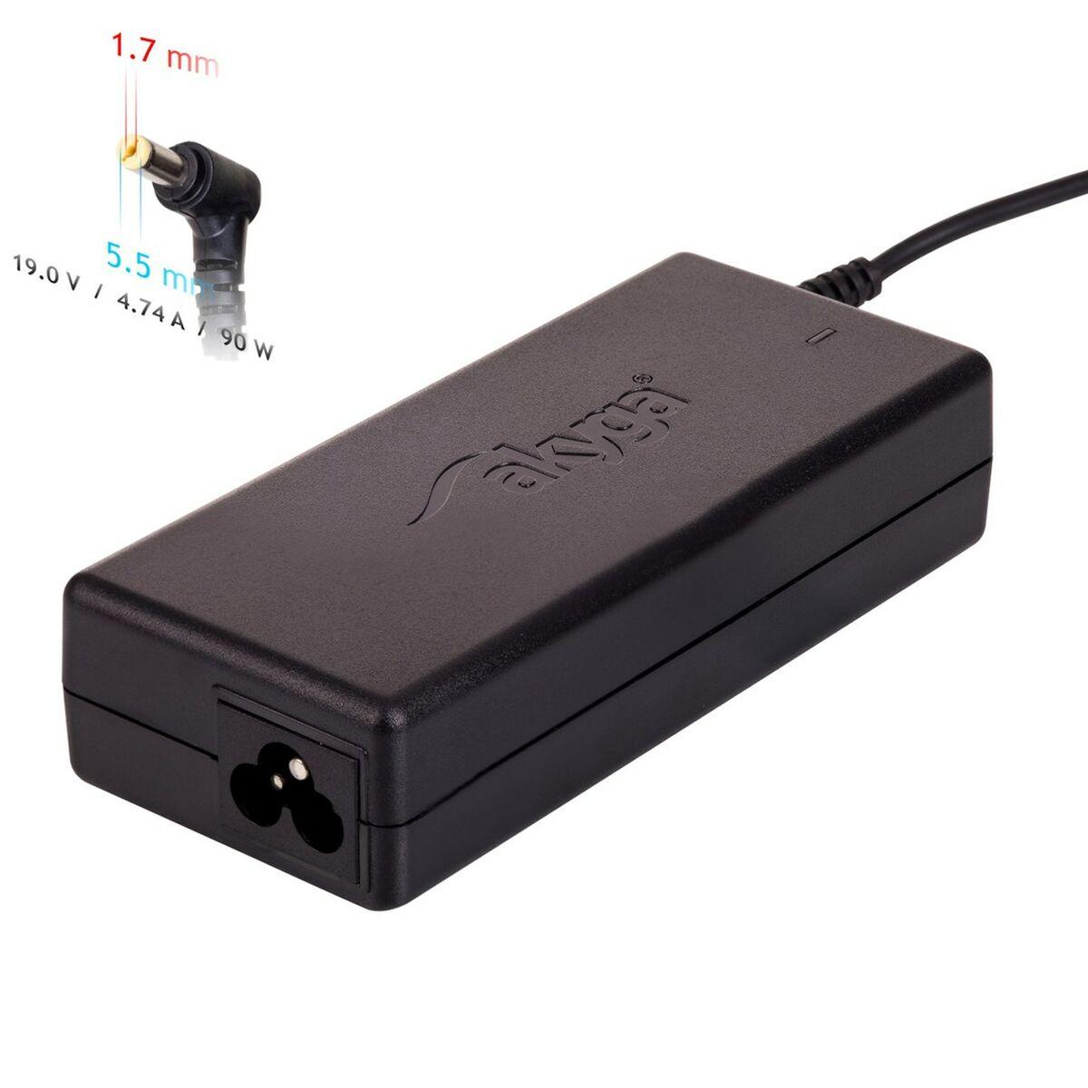 Carica batteria portatile Akyga AK-ND-12 90 W
