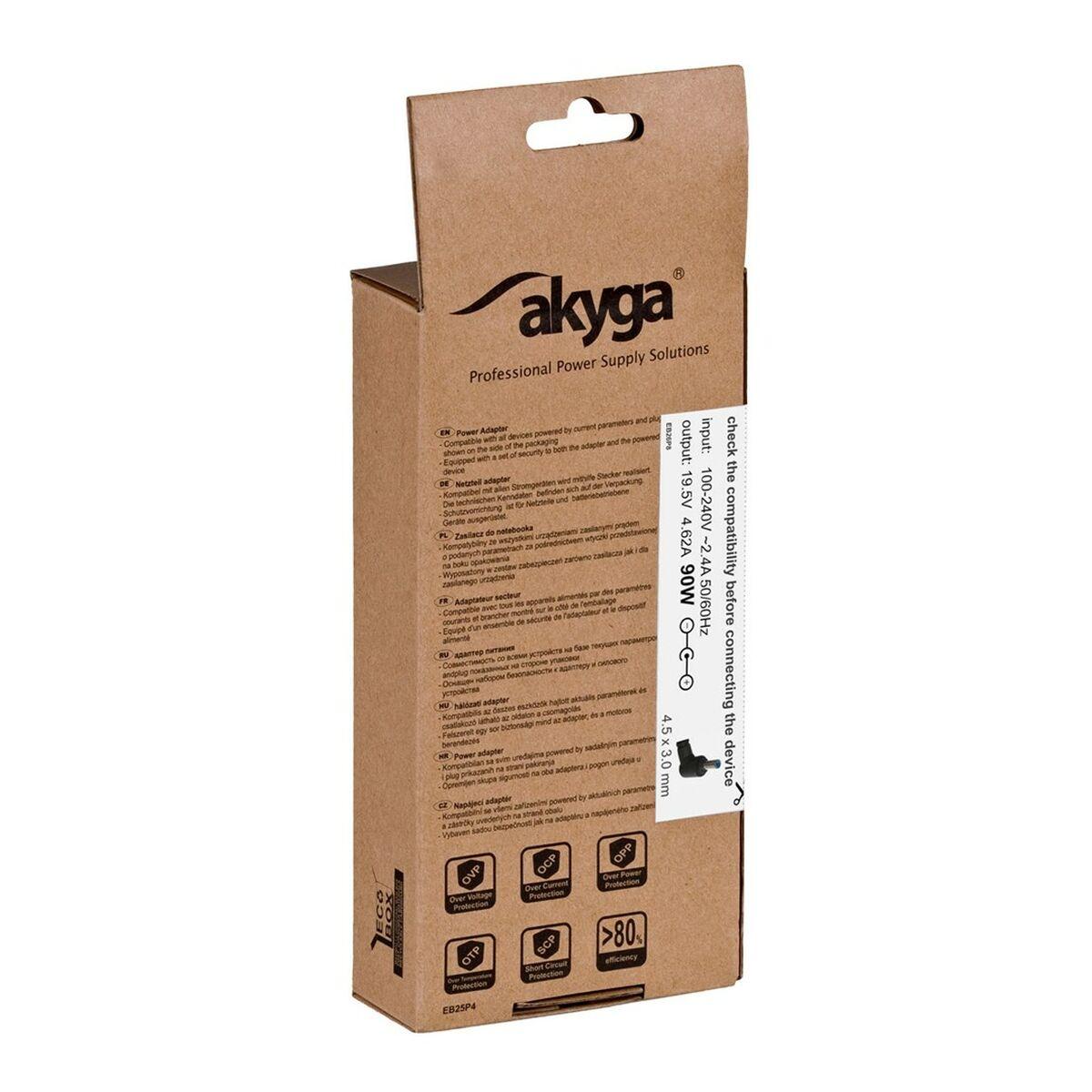 Carica batteria portatile Akyga AK-ND-26 90 W