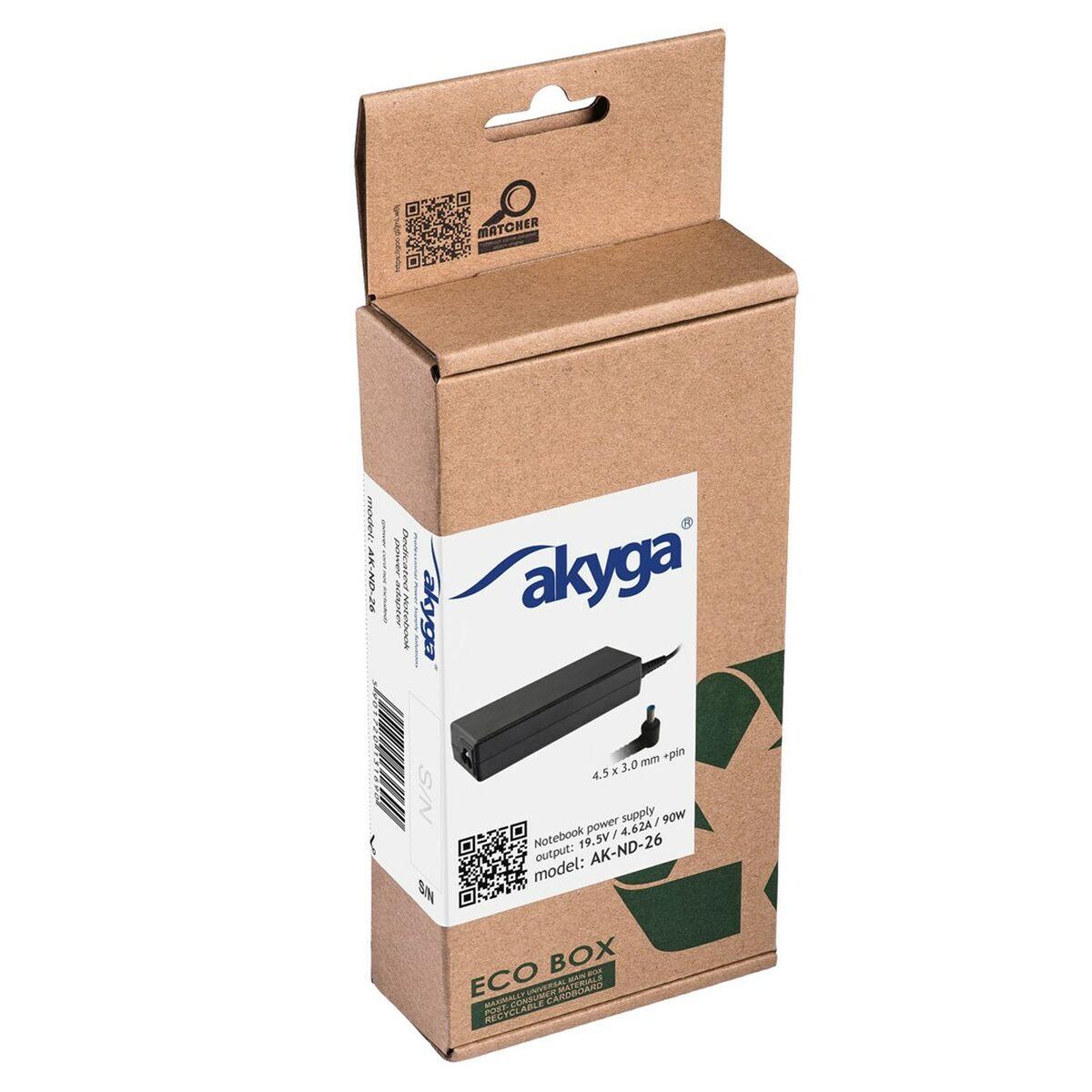 Carica batteria portatile Akyga AK-ND-26 90 W