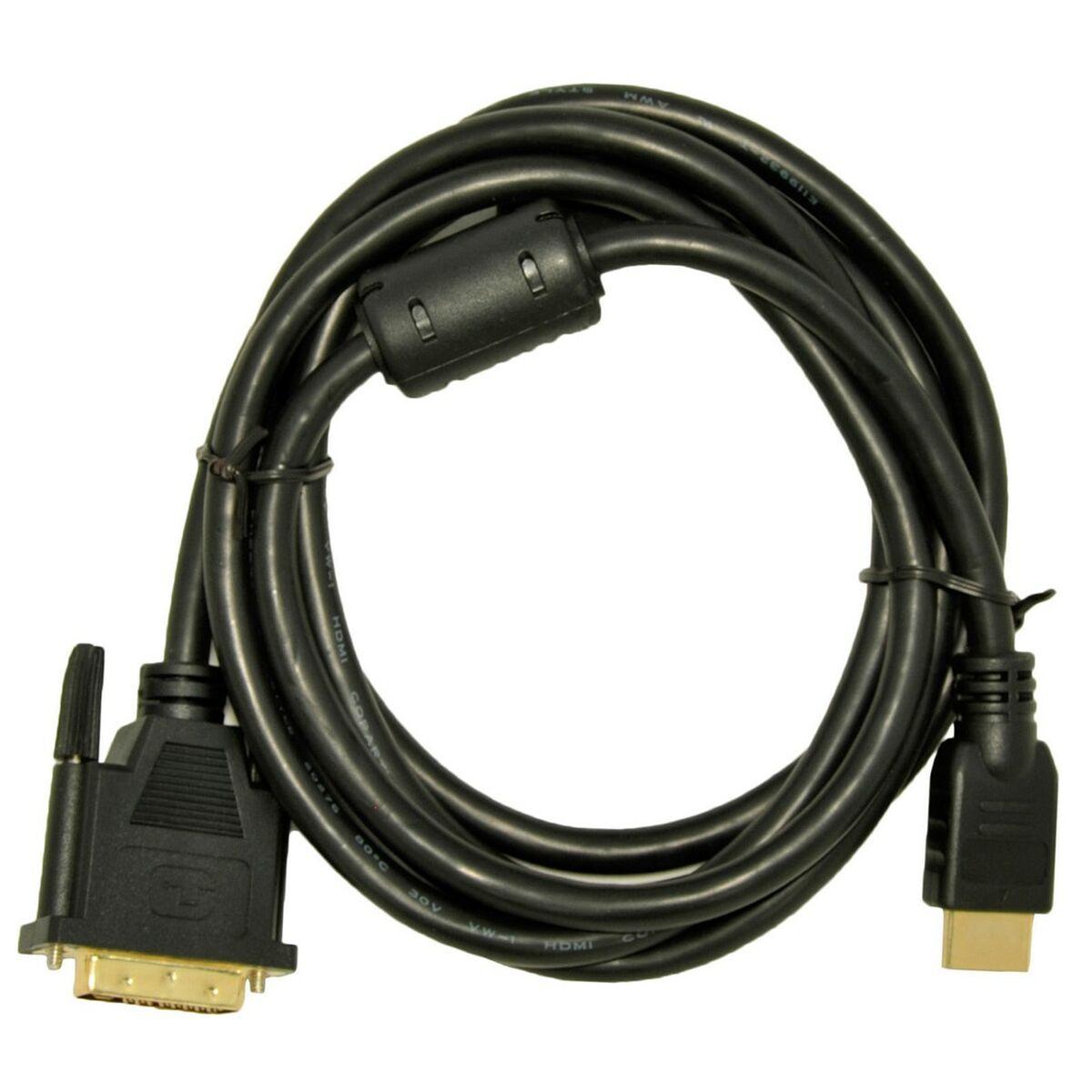 Cavo hdmi a dvi akyga ak-av-11 nero 1,8 m