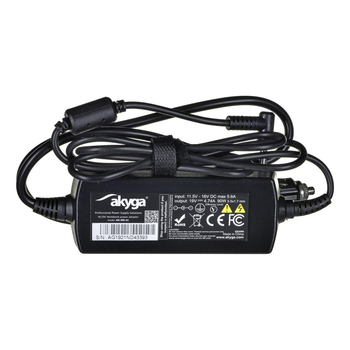 Carica batteria portatile Akyga AK-ND-43 90 W