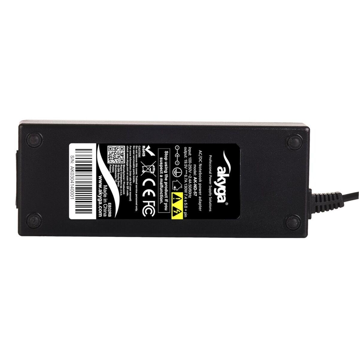 Carica batteria portatile Akyga AK-ND-57 130 W
