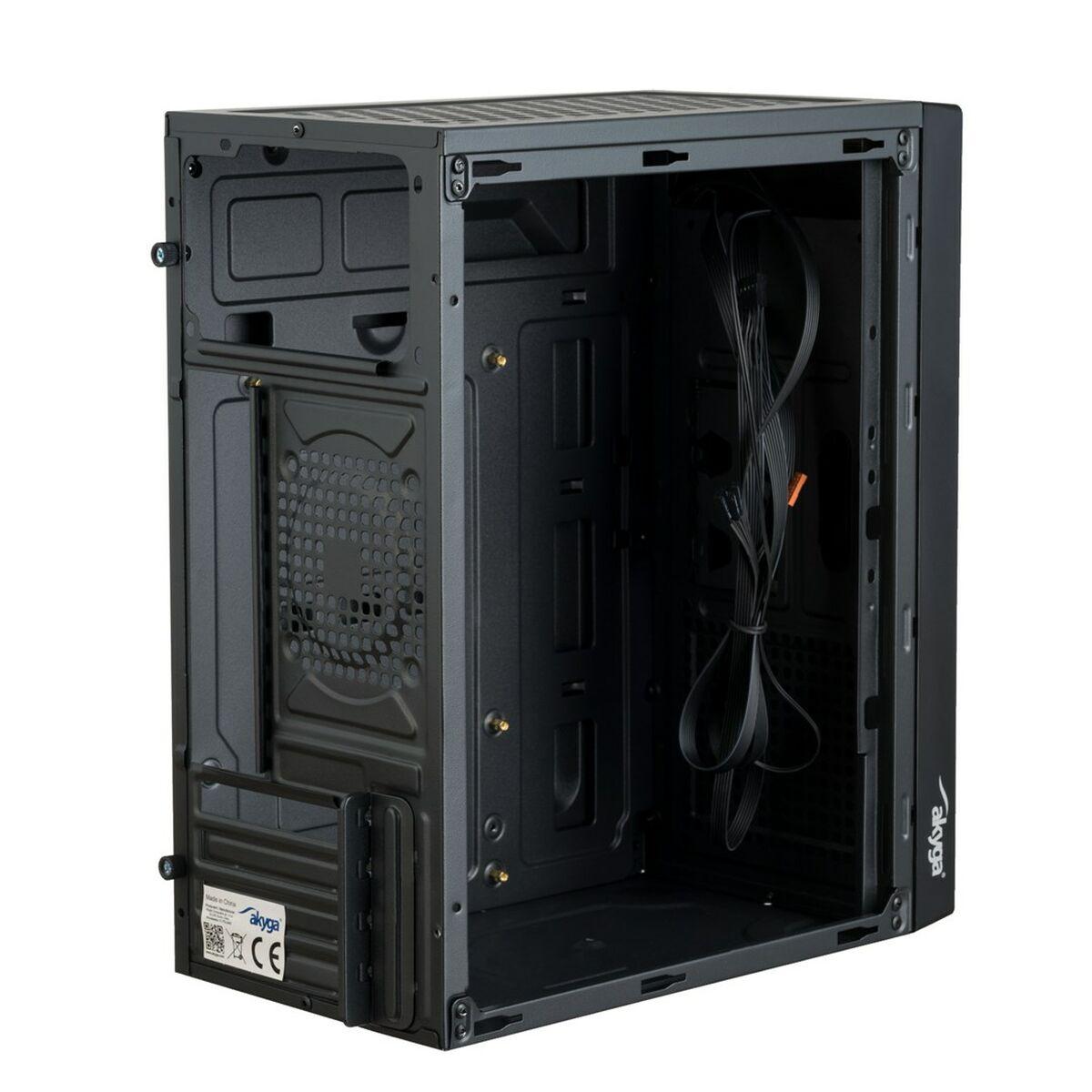 Akyga AK36BK Torno Micro-ATX Senza alimentatore Asst
