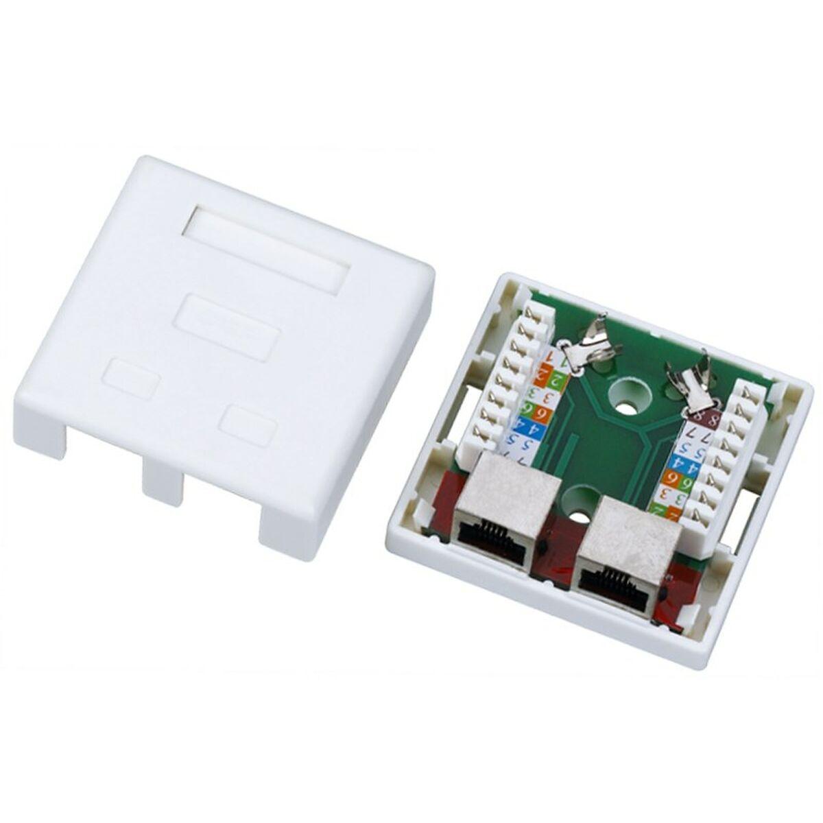 Adattatore RJ45 Alantec GN004 Bianco