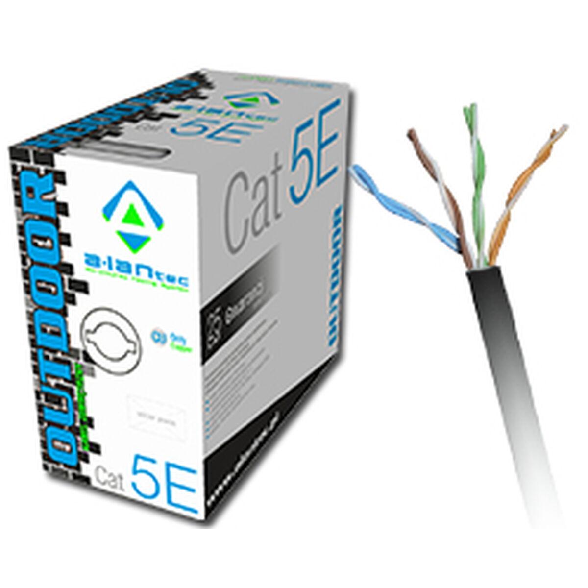 Cavo di Rete Rigido Utp Categoria 6 Alantec Kiu5outs305 Nero 305 m