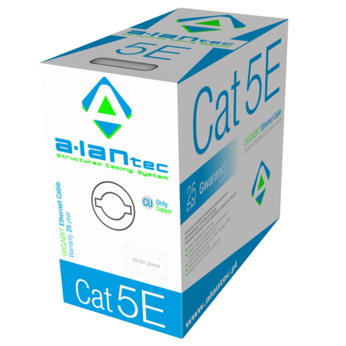 Cavo di Rete Rigido Utp Categoria 6 ALANTEC KIU5PVC305 Grigio 305 m