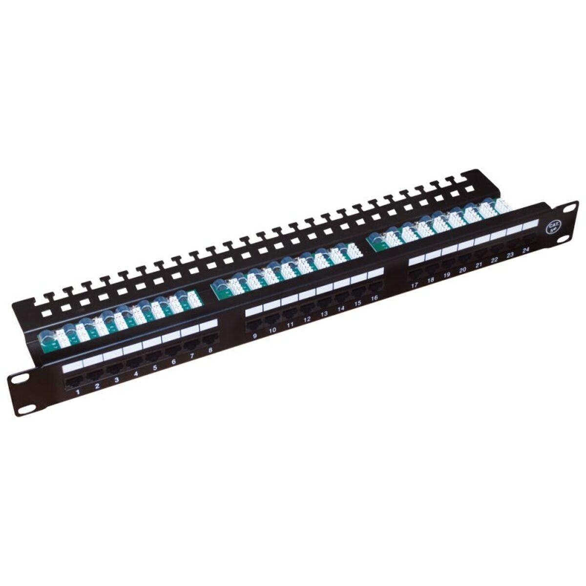 Pannello patch 24 Porte UTP Categoria 5E PK013