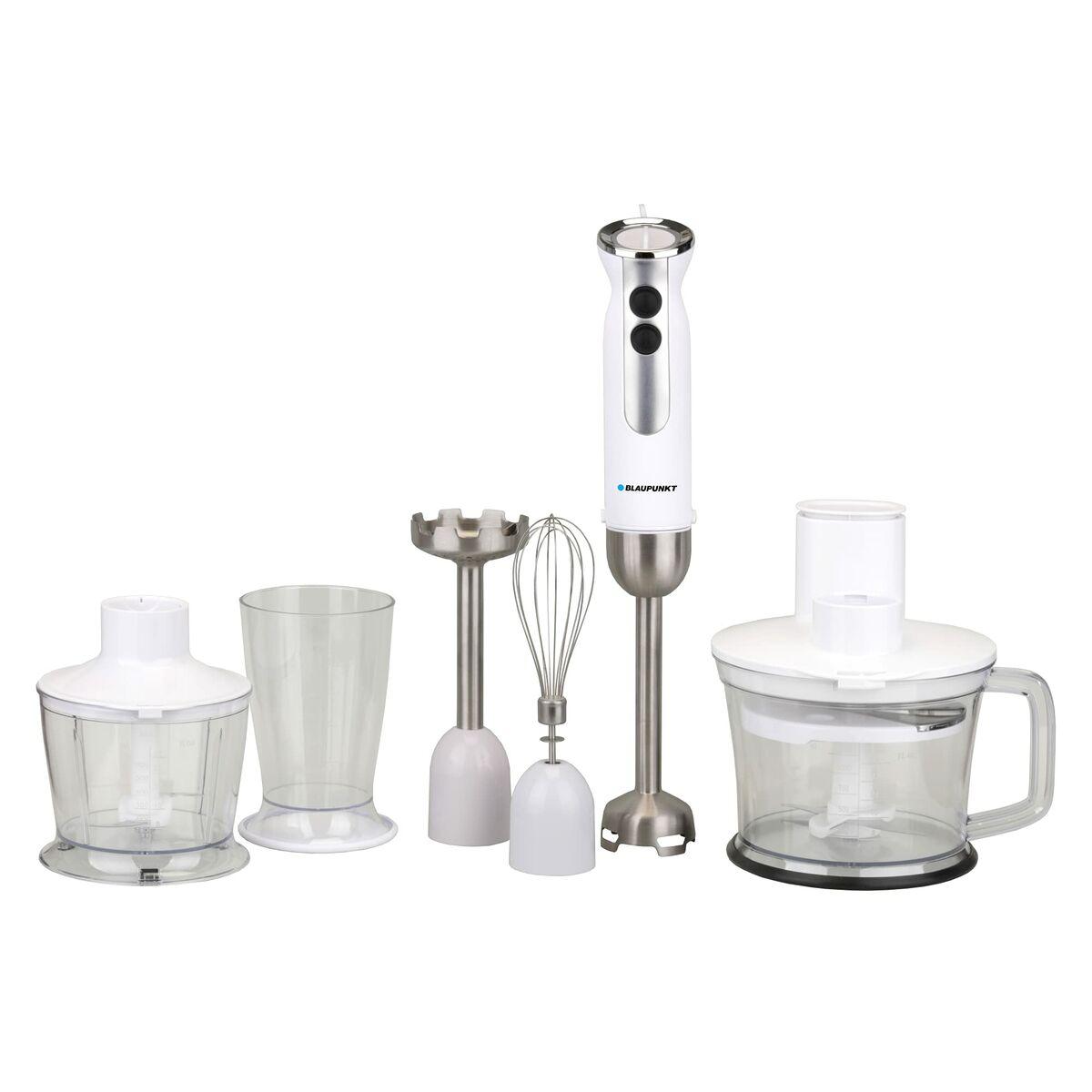 Frullatore a Immersione Multifunzione con Accessori Blaupunkt HBD-801WH Bianco 1000 W