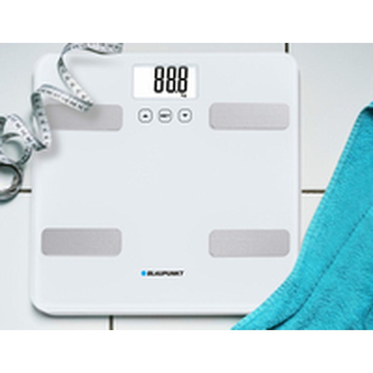 Digitale da Bagno Blaupunkt BSM501 Bianco Bilancia Metallo 150 kg