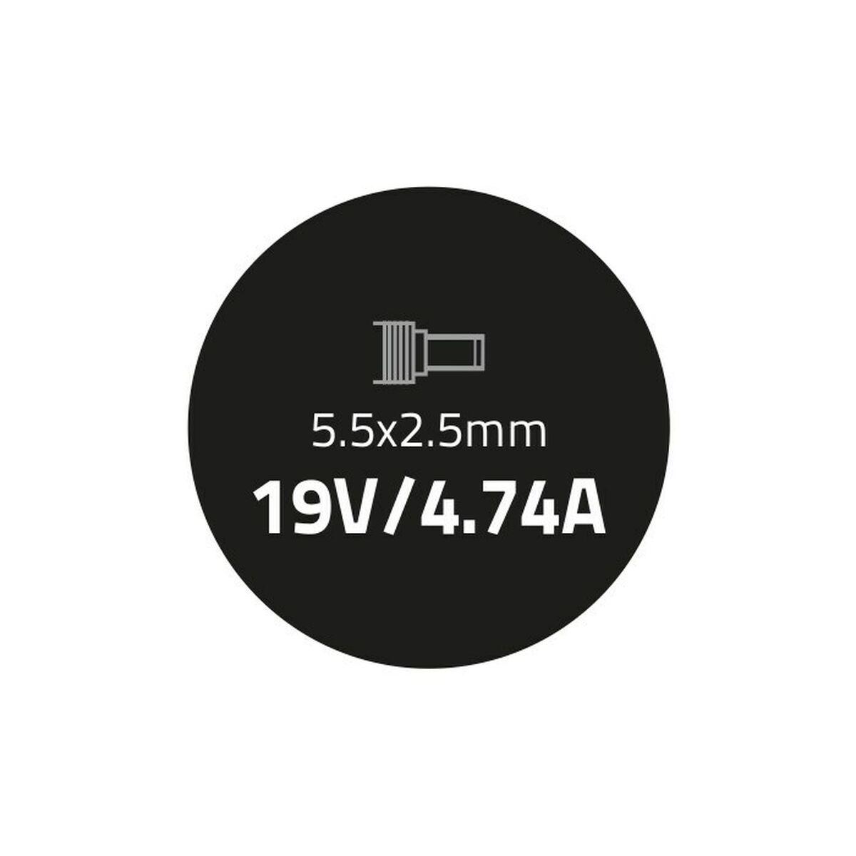Carica batteria Portatile Qoltec 50071 90 W