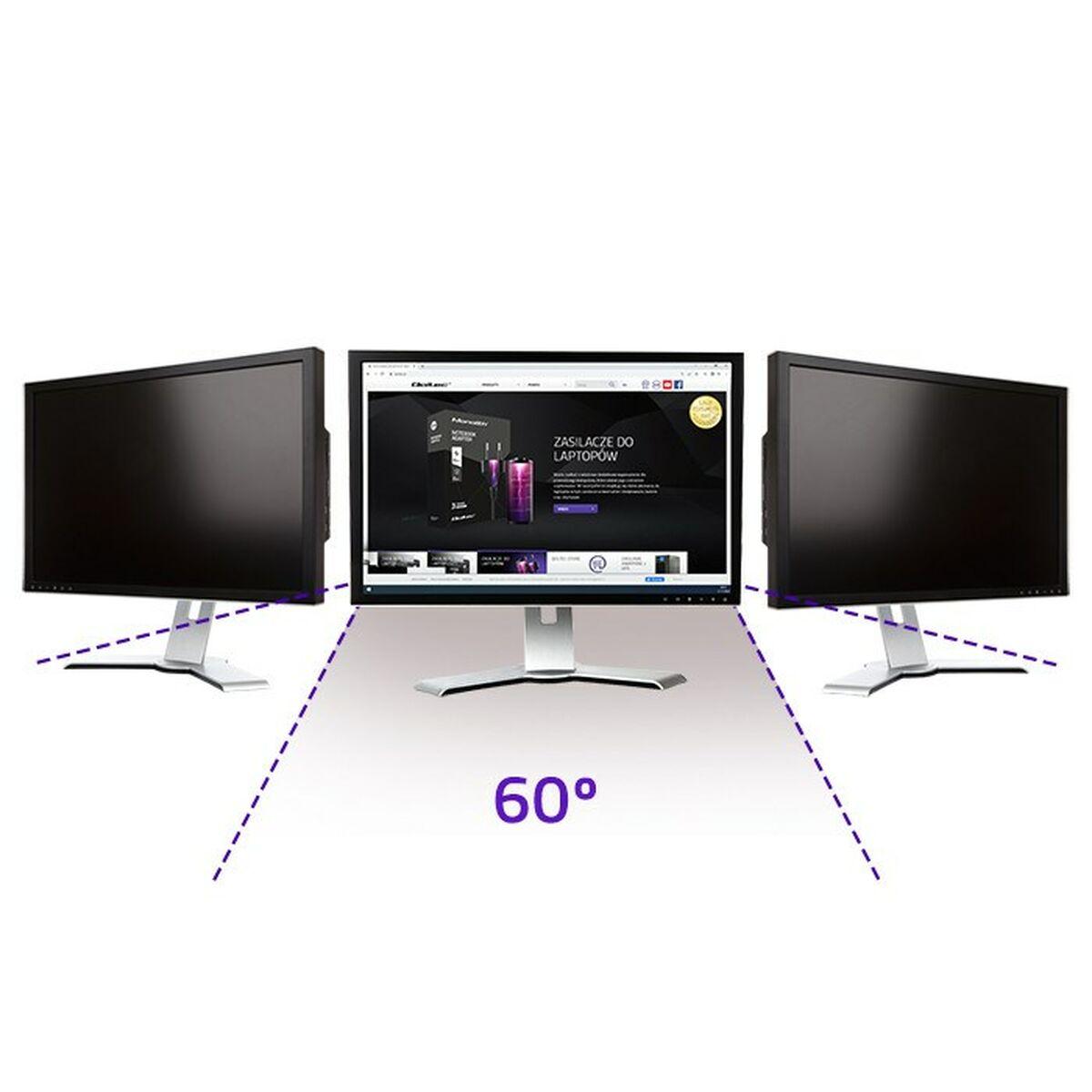 Filtro Privacy tramite monitor Qoltec 51060