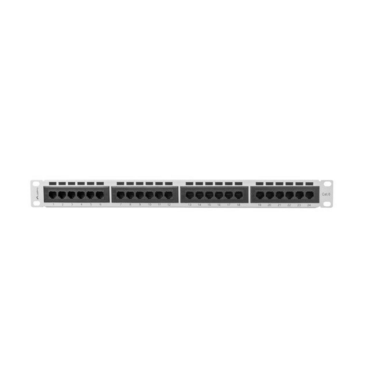 Pannello Patch 24 Porte UTP Categoria 5e Lanberg PPU6-1024-S