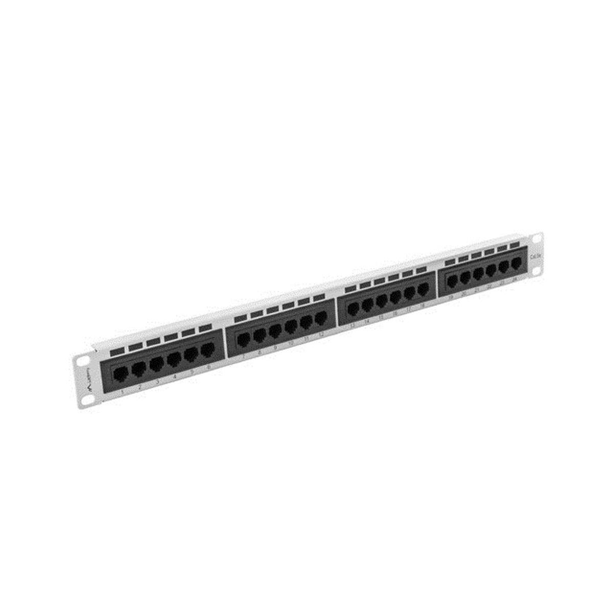 Pannello patch 24 Porte UTP Categoria 5E Lanberg PPU5-1024-S