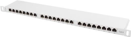 Pannello patch PPS6-0024-S 0,5U cat. 624xRJ-45