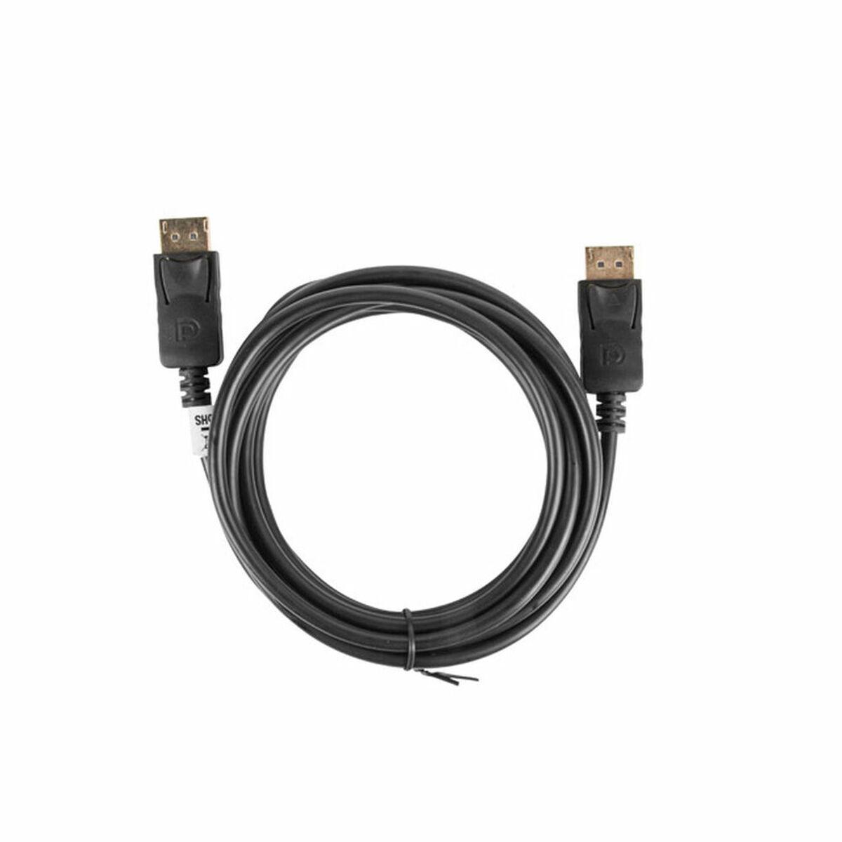 Cavo Displayport Lanberg Ca-DPDP-10cc-0030-BK NERO 3 m