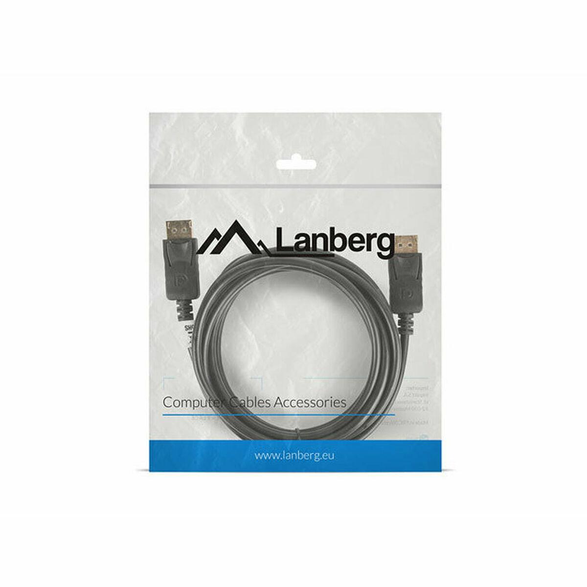 Cavo Displayport Lanberg Ca-DPDP-10cc-0030-BK NERO 3 m