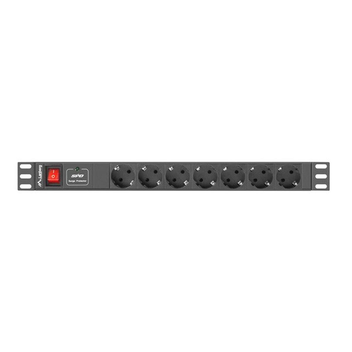 Ciabatta Multipresa Lanberg PDU-07F-0200-ith BK (2 m)