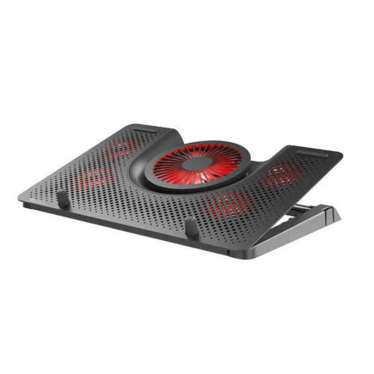 GENESIS Oxid 550 base di raffreddamento per laptop 43,9 cm [17.3] 2800 Giri/min Nero (Genesis Oxid 550 bl?ser til notebook)