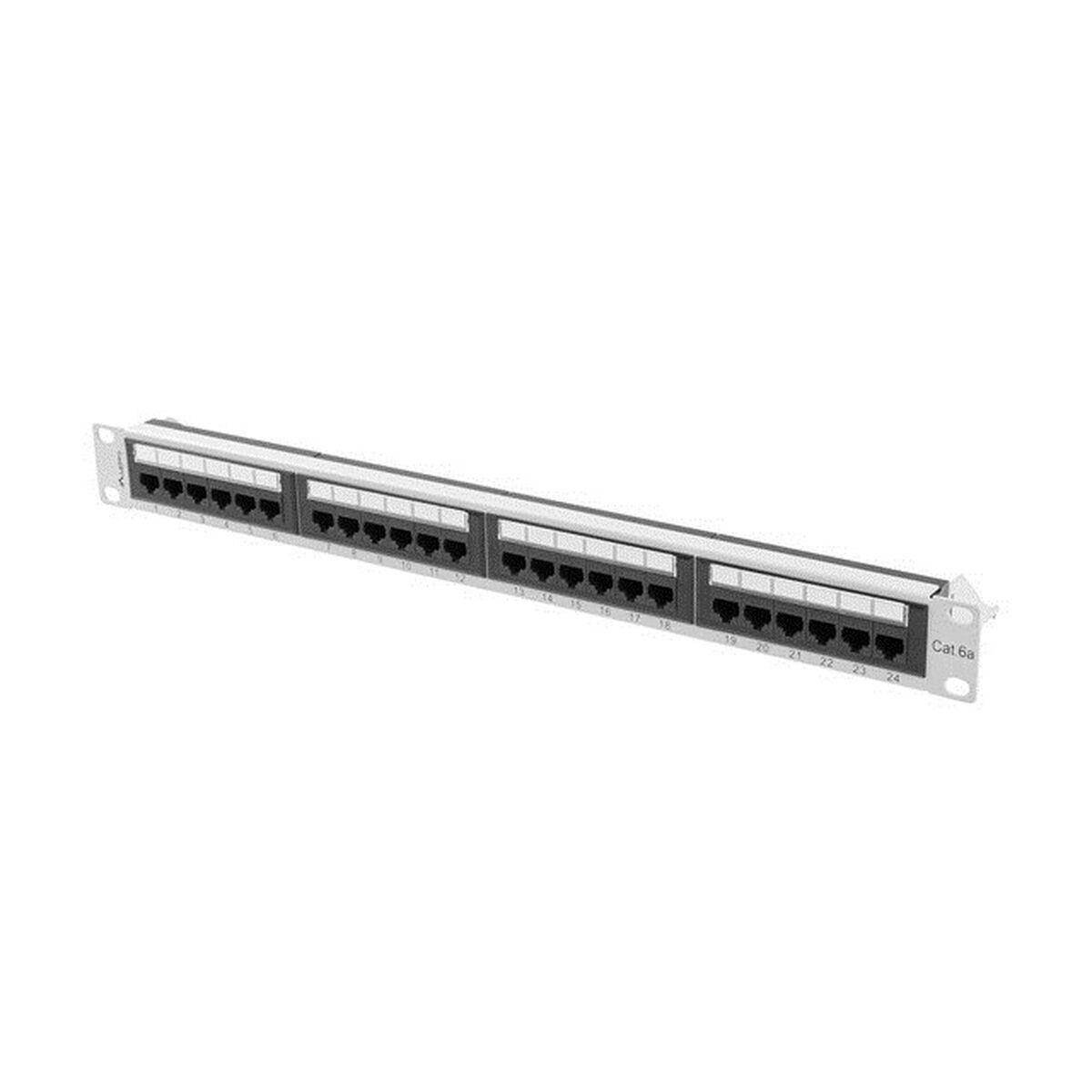Pannello patch 24 Porte UTP Categoria 5E Lanberg PPUA-1024-S
