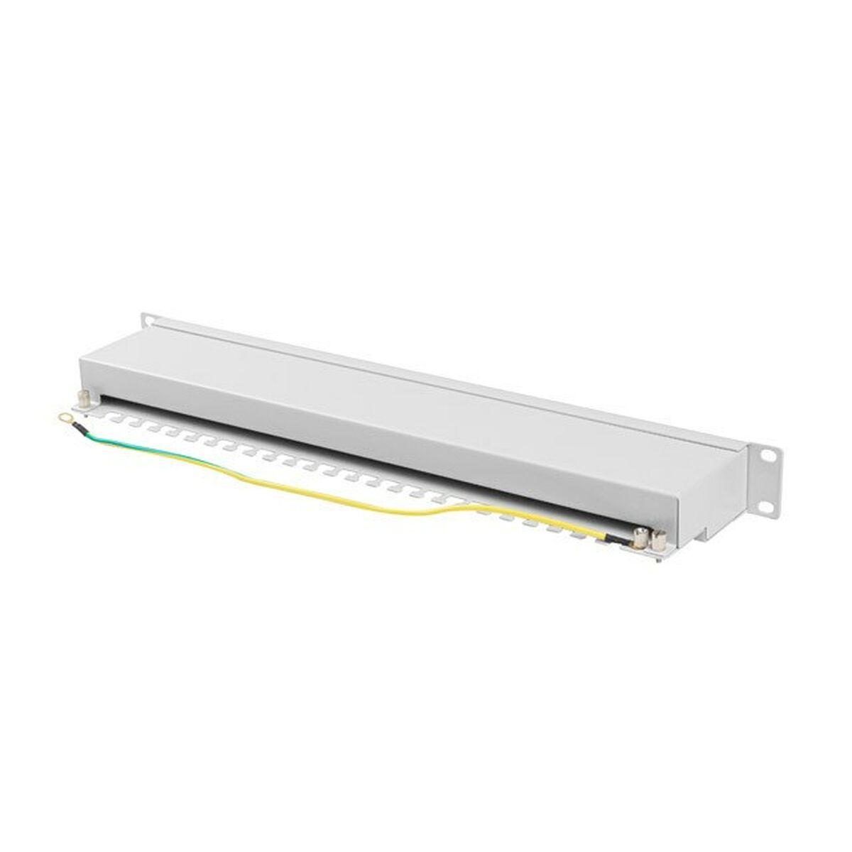 Pannello patch 24 Porte UTP Categoria 5E Lanberg PPSA-1024-S