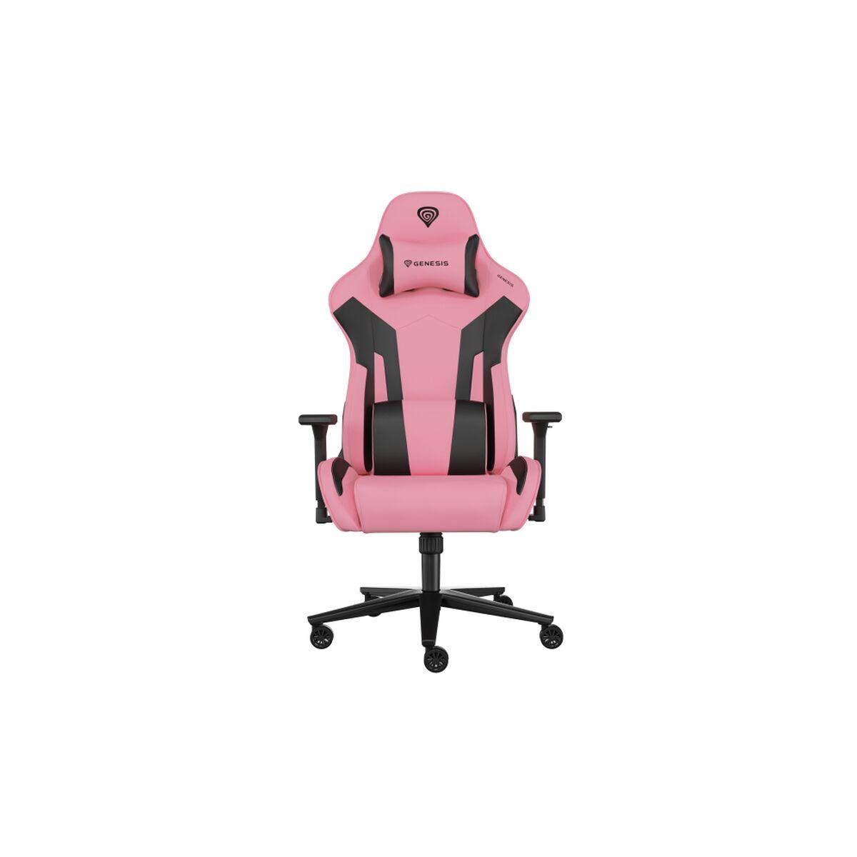 Genesis Nitro 720 Gamer Stol Sort Rosa