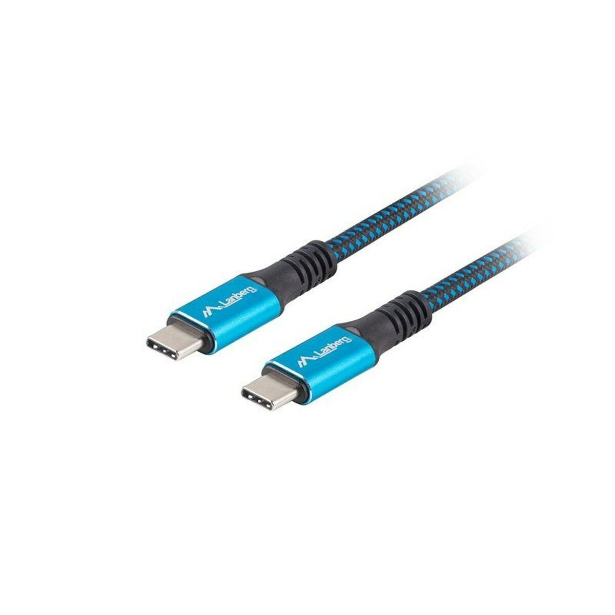 Cavo USB C Lanberg Azzurro...