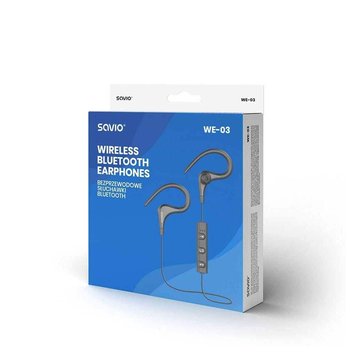 Auricolari Bluetooth Sportvivi Savio WE-03 NERO