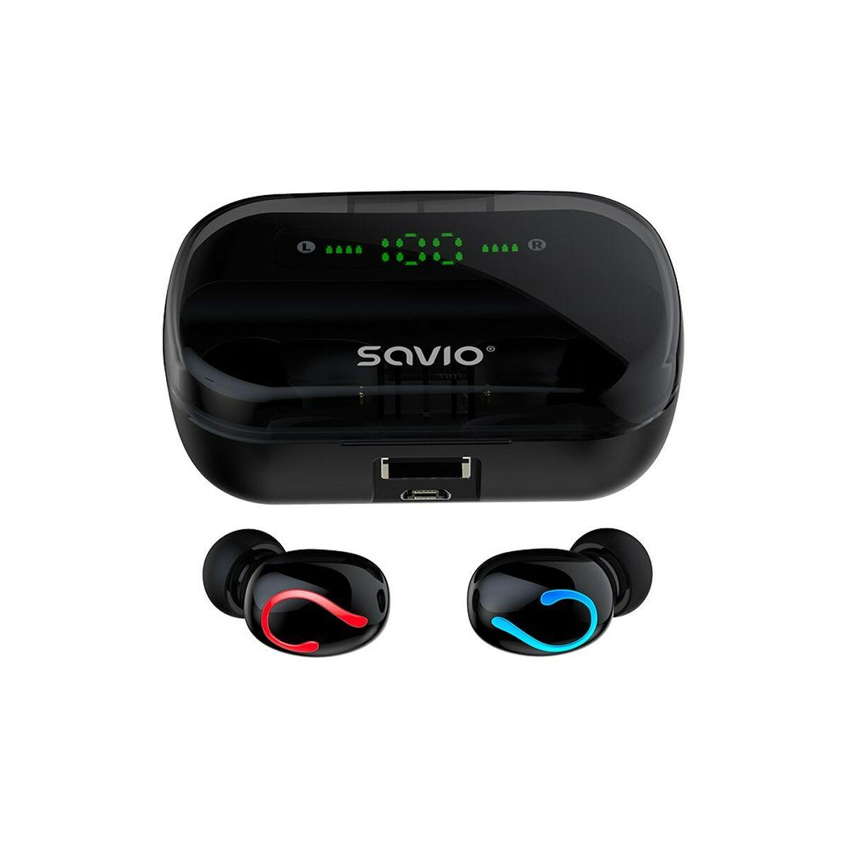 Auricolari in orecchio bluetooth sadio tws-06 nerone