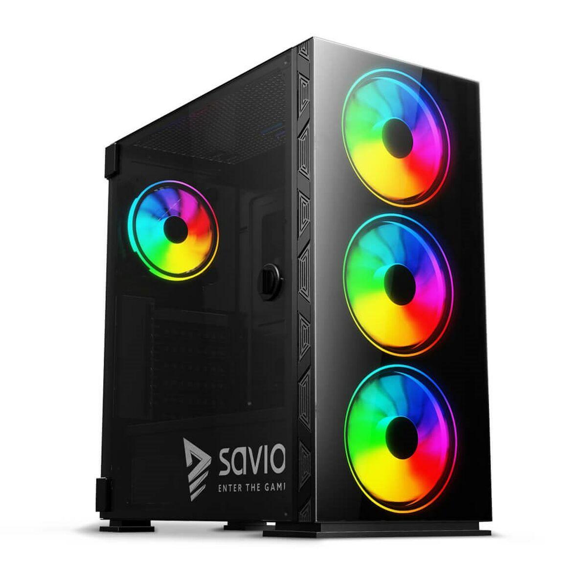 Case Computer Desktop Atx Savi SAVGC-Primex1 NERO