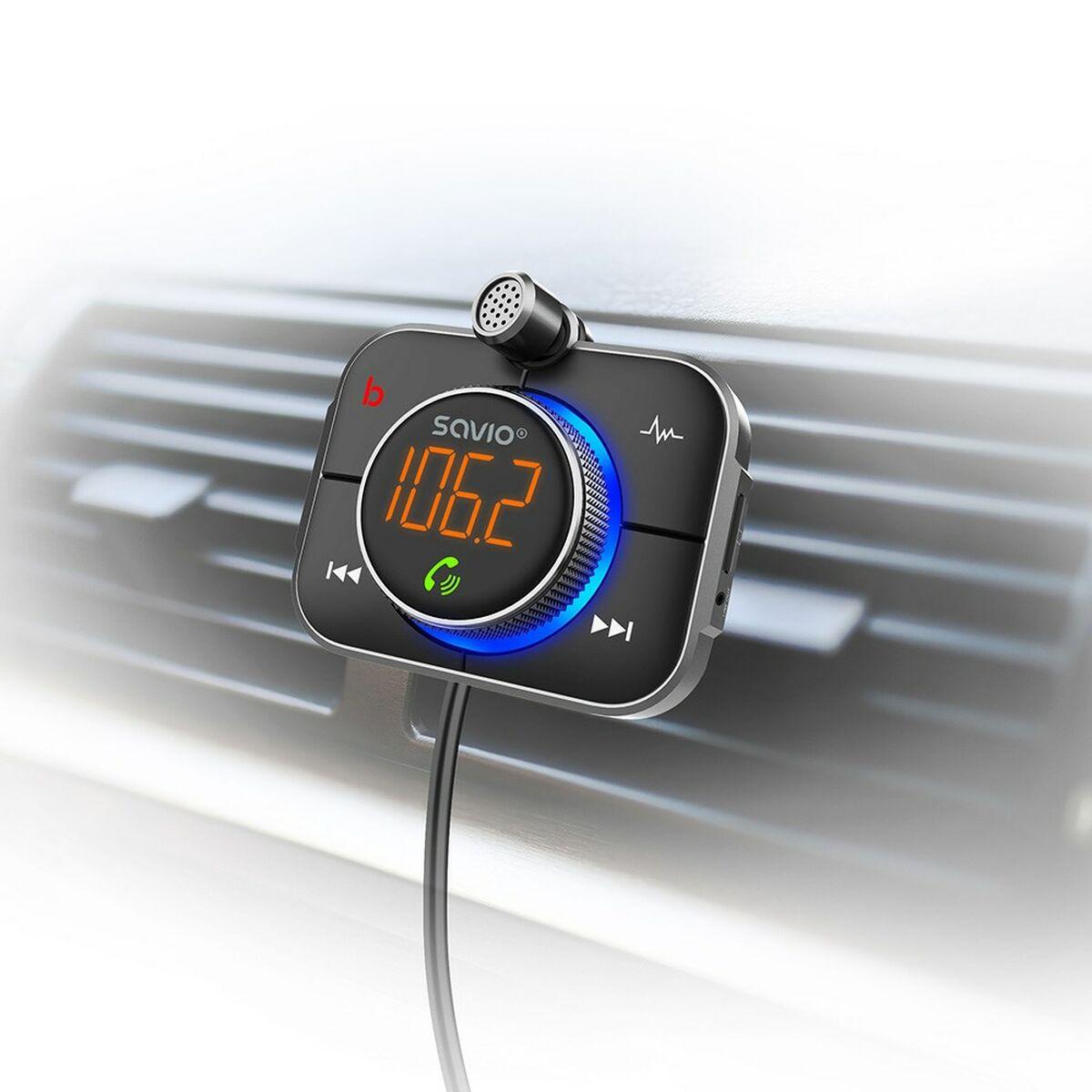 Lettore MP3 e Trasmettitore FM per Auto Savio TR-14