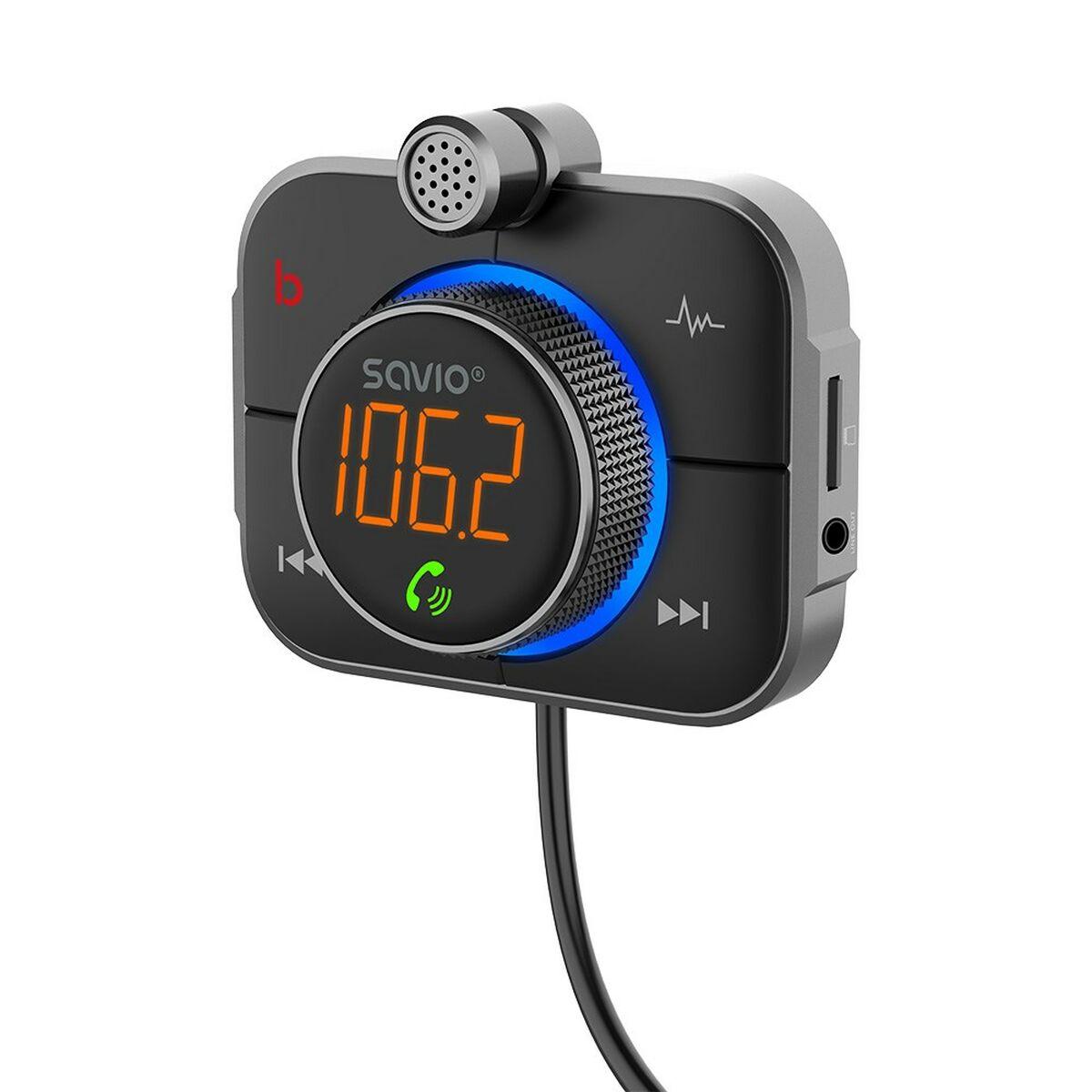 Lettore MP3 e Trasmettitore FM per Auto Savio TR-14