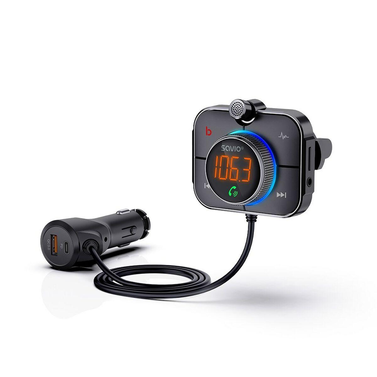 Lettore MP3 e Trasmettitore FM per Auto Savio TR-14