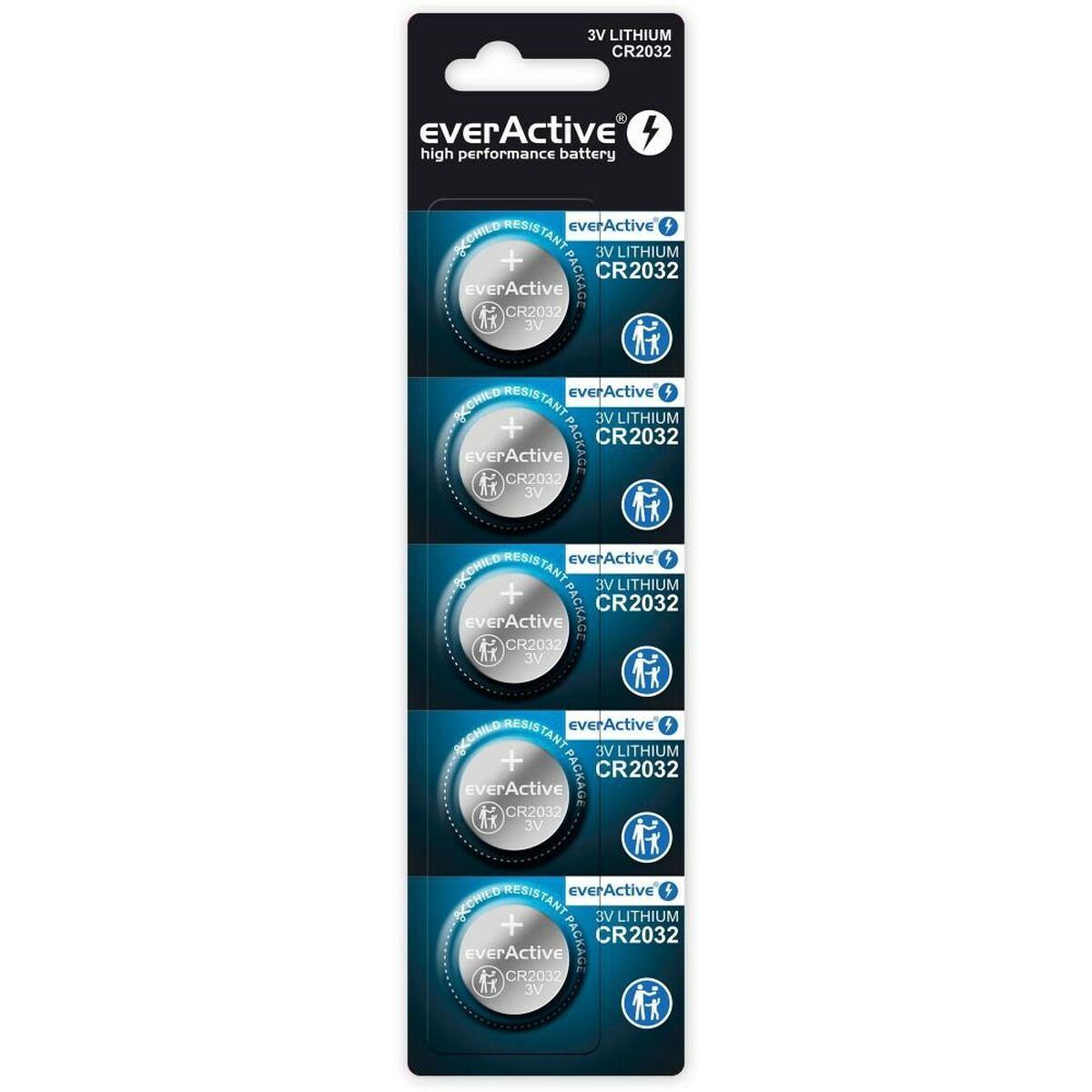 Batterie EverActive CR2032 (5 Unità )