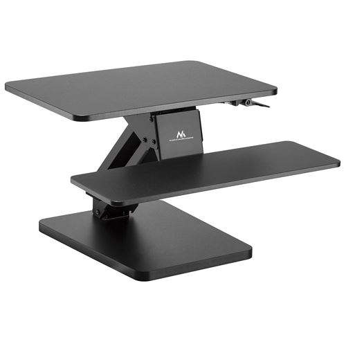 Supporto da tavolo per tastiera e monitor o laptop MC-882 Per lavorare in piedi. Molla a gas. Nero